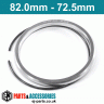 BBS Spigot Ring / 82.0mm - 72.5mm / Spring Retaining Ring - BBS Spigot Ring / 82.0mm - 72.5mm / Spring Retaining Ring