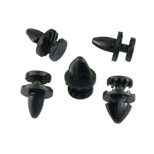 10x Black Wheel Arch Flare Moulding Retainer Clips DYC500010