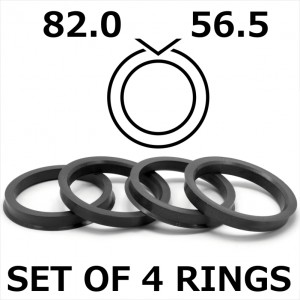 Spigot Rings / 82.0mm - 56.5mm FULL SET OF (4) FOUR RINGS