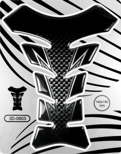 Motorcycle Motorbike Tank Pad Sticker Protector Scratch Bike 3D Gel Domed Resin