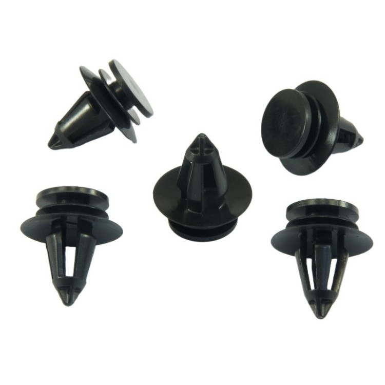 10x Orange Interior Pillar Headlining Trim Clips EYC106710