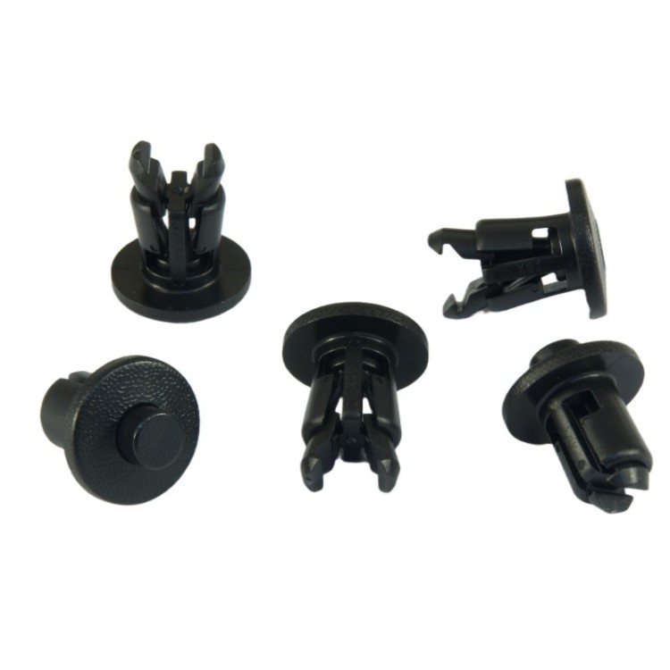 10x Black Fender Apron Radiator Sight Shield Clips 9046710170C0