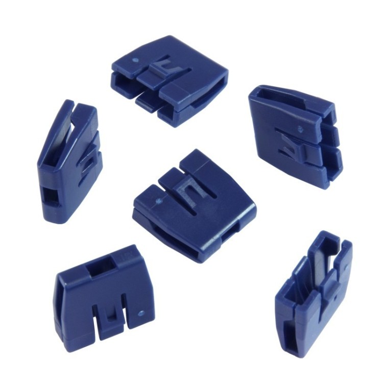 10x Blue Lower Radiator Grille Moulding Retainer Clips 9046708229