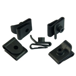 10x Black Fender Liner Extension Retainer Nut U Clips 5387947020