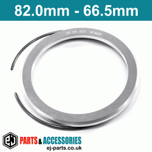 BBS Spigot Ring / 82.0mm - 66.5mm / Spring Retaining Ring BBS Spigot Ring 82.0 mm to 66.5 mm 09.23.607 / Spring Retaining Ring 09.23.415