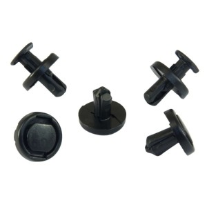10x Black Fender Liner Undertray Push Retainer Clips 9046707220
