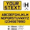 1x American Japanese Import USA 300x150 12"x6" Yellow USA Pressed Number Plates +5 STICKY PADS - 1x American Japanese Import USA 300x150 12"x6" Yellow USA Pressed Number Plates +5 STICKY PADS