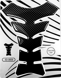 Motorcycle Motorbike Tank Pad Sticker Protector Scratch Fish Bone Carbon Fiber