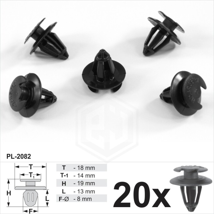 Door Card Trim Clips Panel Retainer Clip Holder Fastener Fits: BMW Audi VW