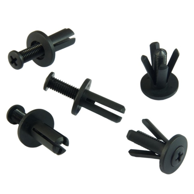 10x Black Front Rear Bumper Push Rivet Clips 2804303K00