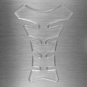 Motorcycle Tank Pad Clear Transparent Sticker Protector Scratch Domed Gel Resin