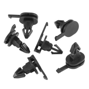10x Black Front Wheel Arch Cover Clamp Clips 07137036159