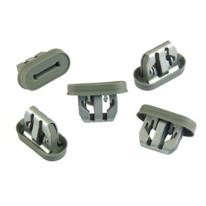 10x Grey Rocker Panel Side Skirt Spring Clips 1110167-00-A